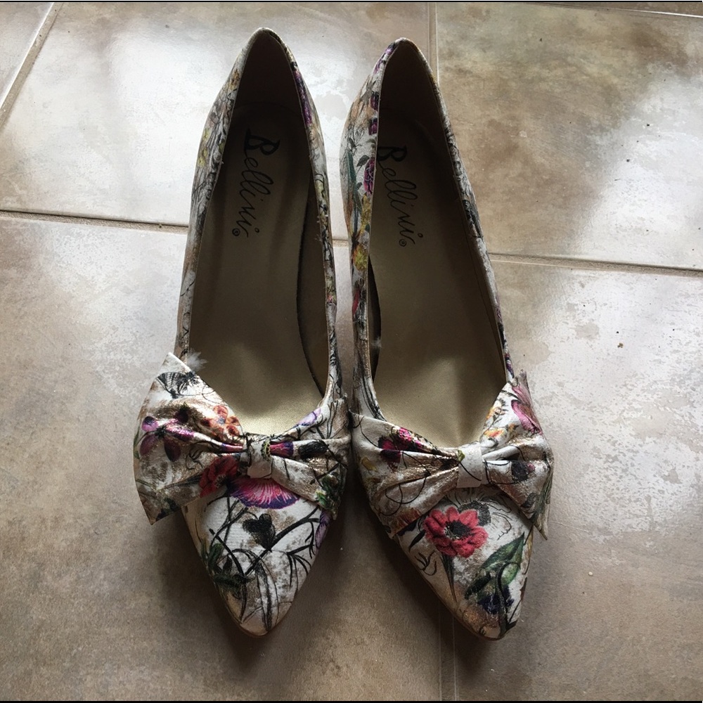Bellini Flowery Heels